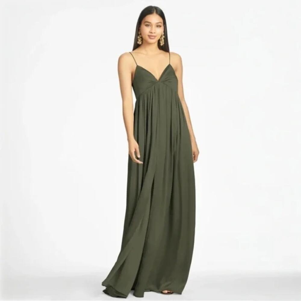 NWT Sachin & Babi Jessica Gown (Moss Green / size 12)